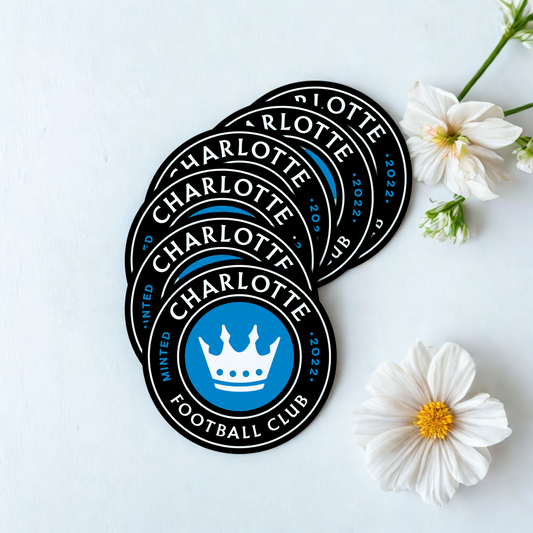 Charlotte FC Bar Coasters