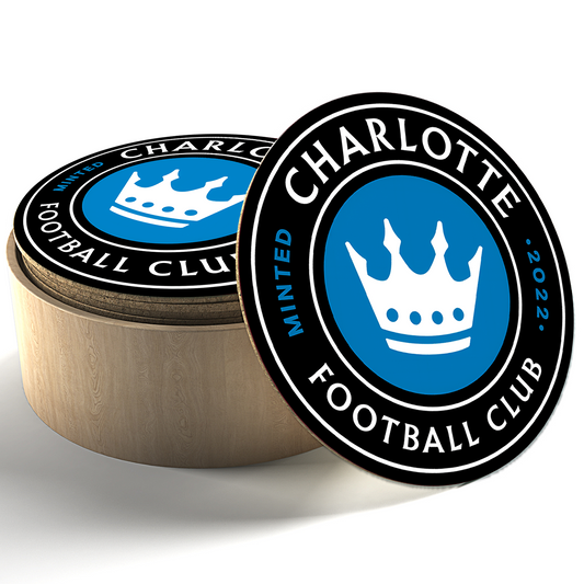 Charlotte FC Bar Coasters