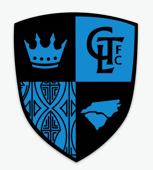 Charlotte FC “Fortress” Shield Decal